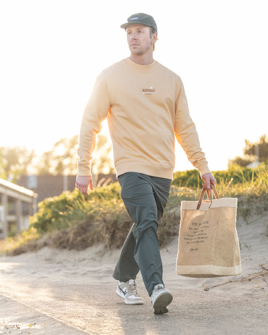 Surf Flower - Aprikos - Sweater
