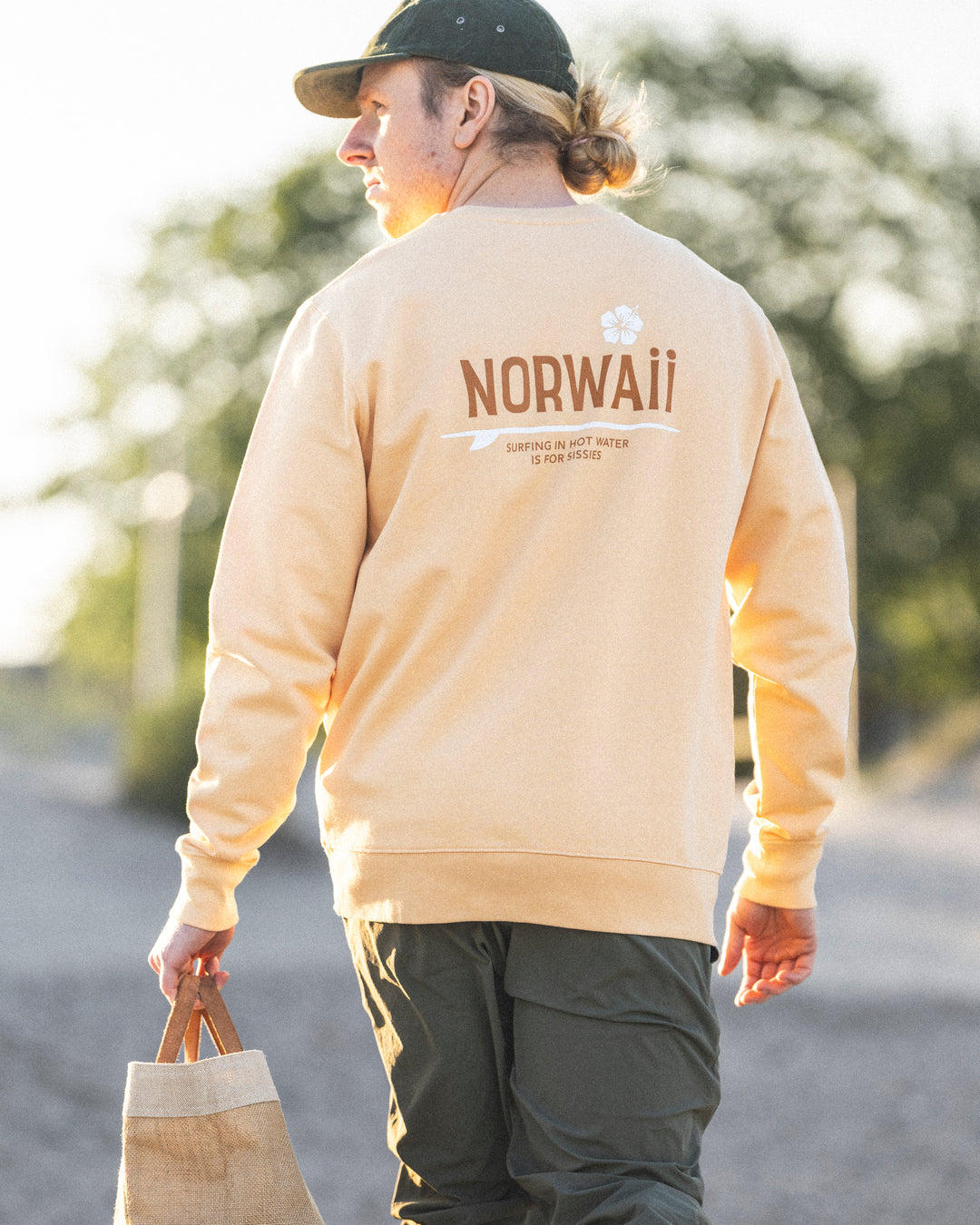 Surf Flower - Aprikos - Sweater