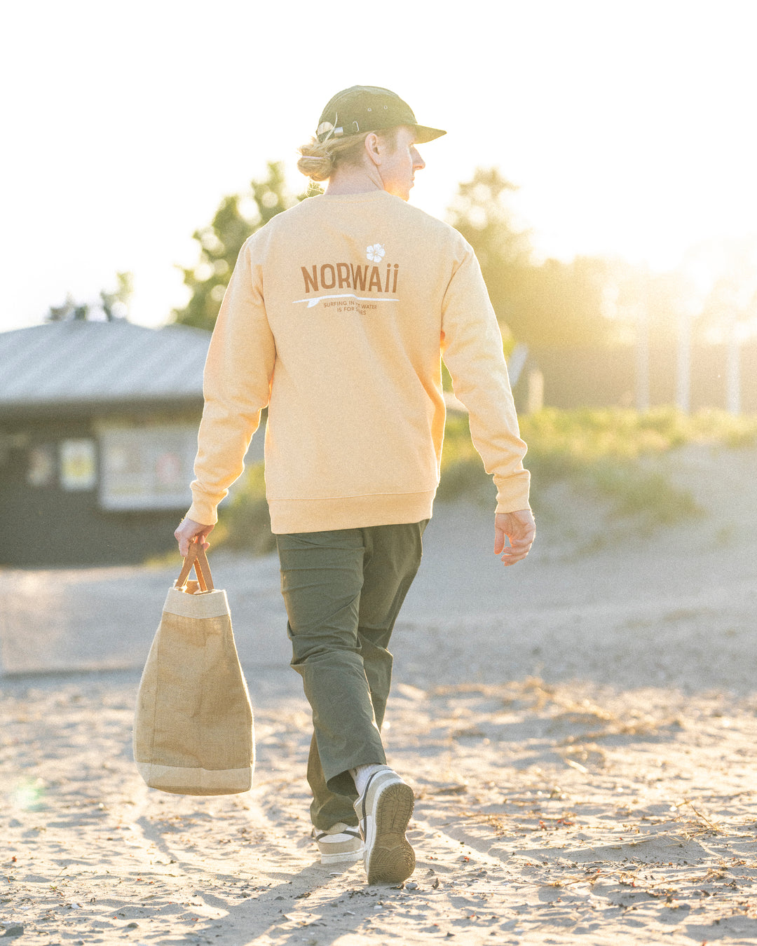 Surf Flower - Aprikos - Sweater