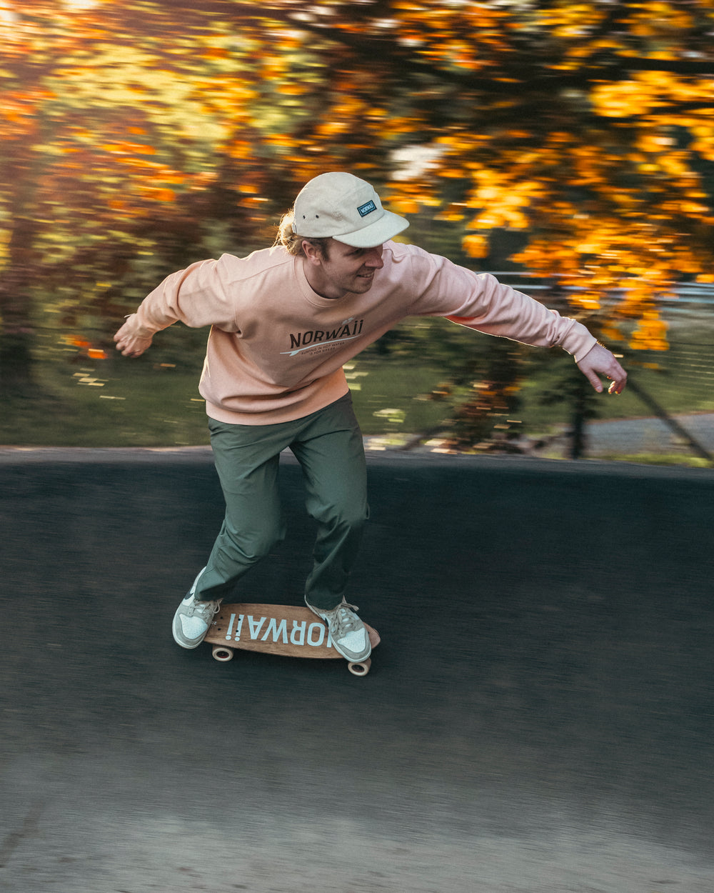 Surf Flower - Frisk fersken - Sweater