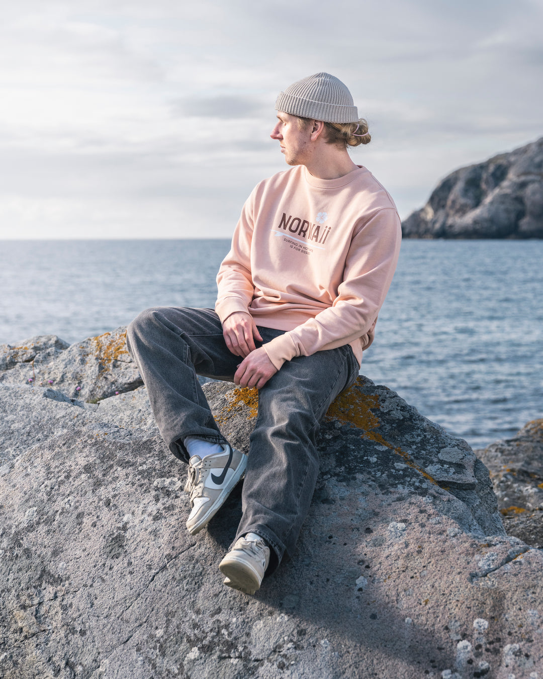 Surf Flower - Frisk fersken - Sweater