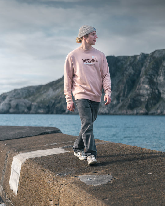 Surf Flower - Frisk fersken - Sweater