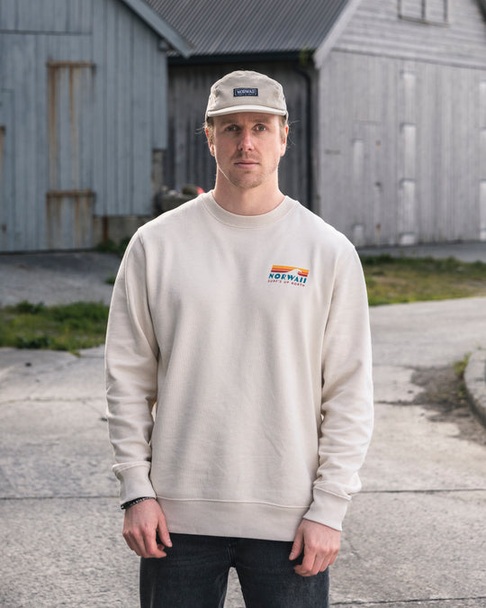 Surf's up north - Naturlig - Sweater