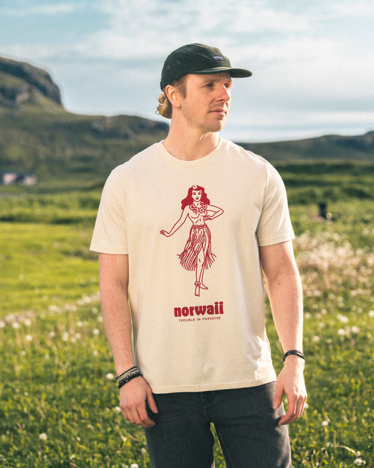 Trouble in paradise - Naturlig - Tee