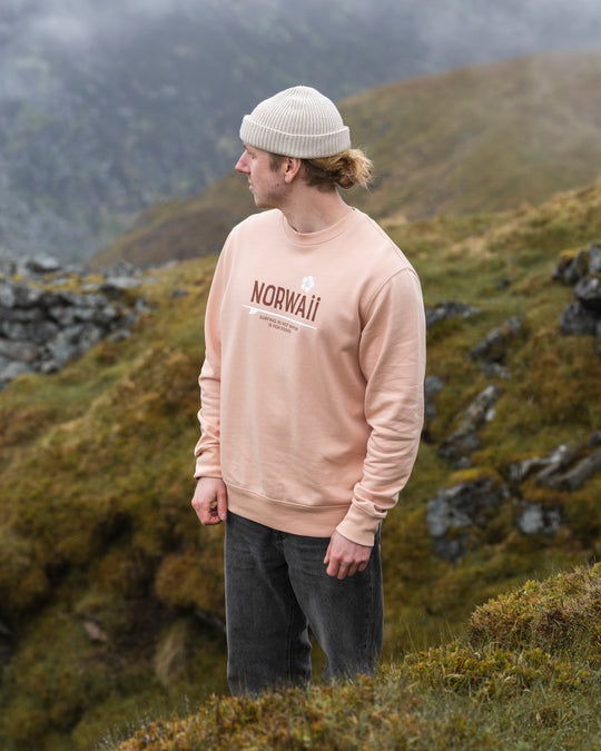 Surf Flower - Frisk fersken - Sweater