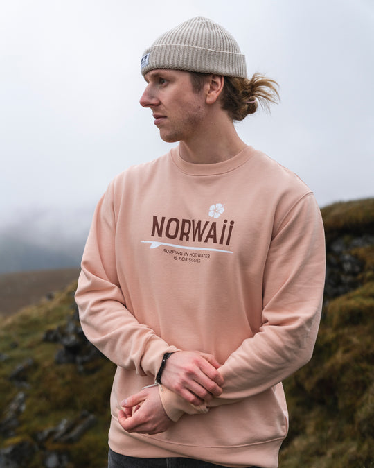 Surf Flower - Frisk fersken - Sweater