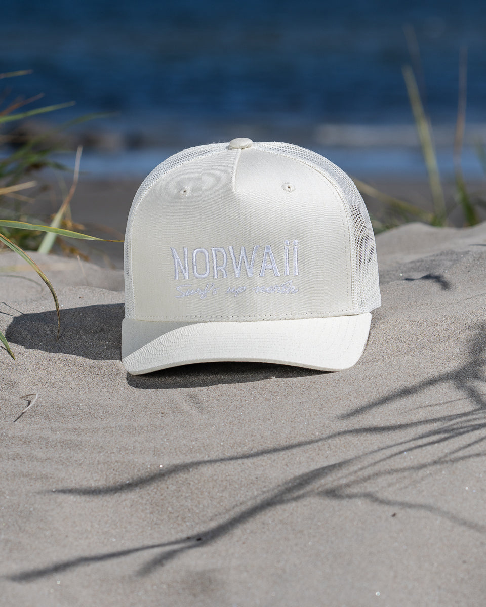 Signature - White on white - Caps