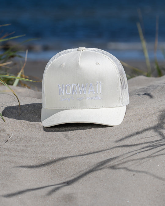 Signature - White on white - Caps
