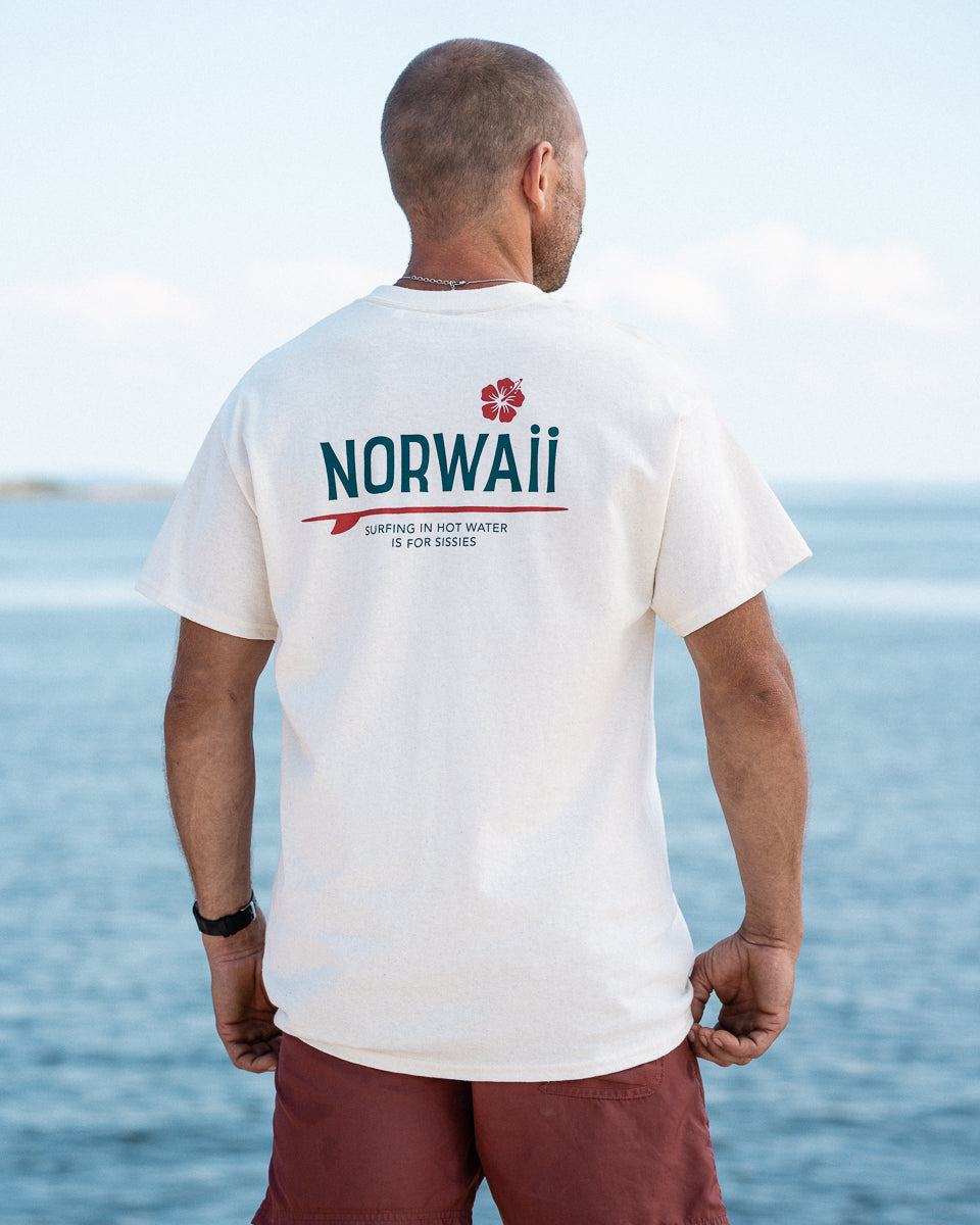 Surf flower - Natural - Tee