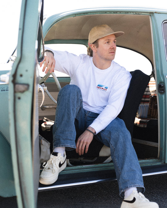 Surf’s Up North | Longsleeve | Snøhvit