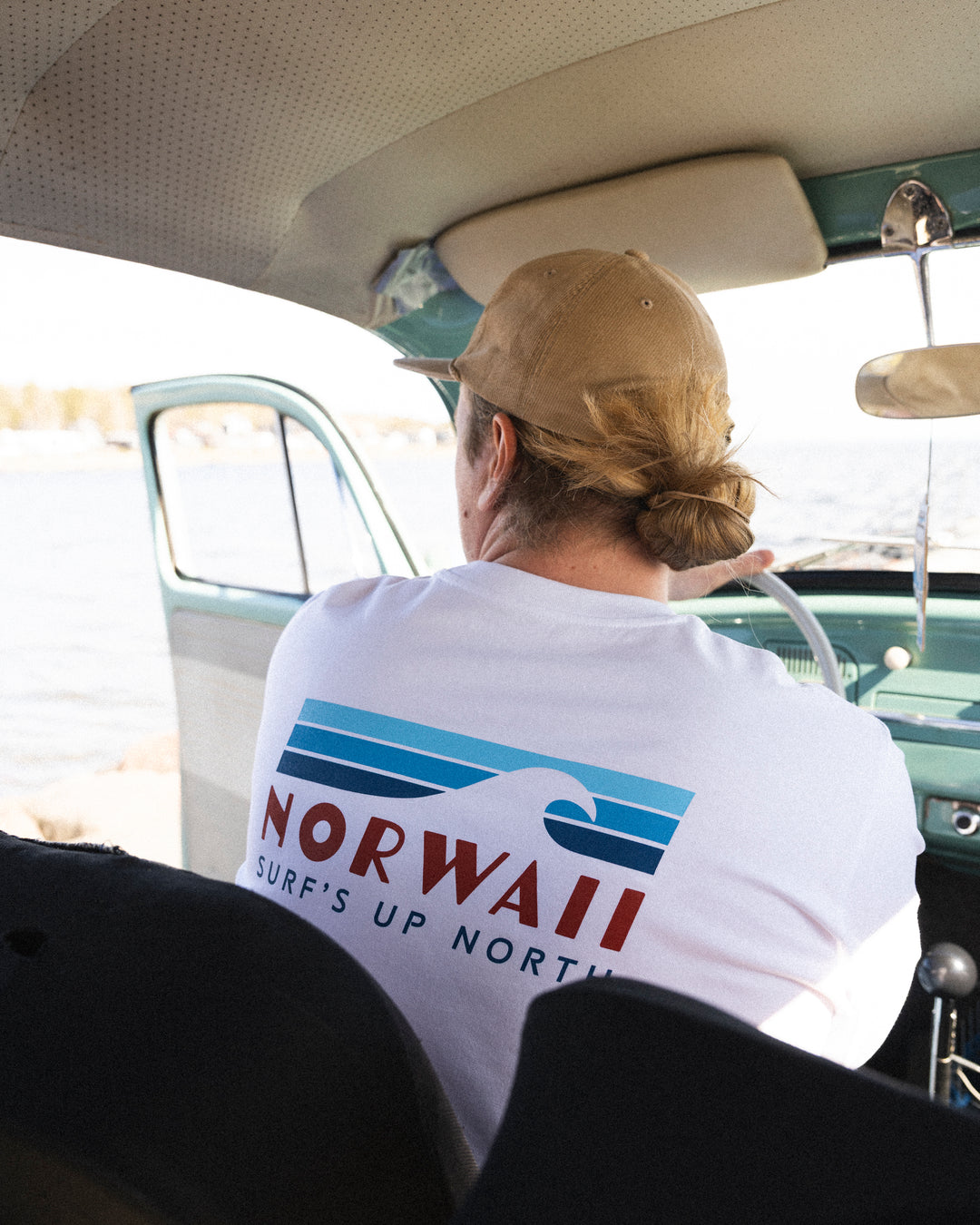 Surf’s Up North | Longsleeve | Snøhvit