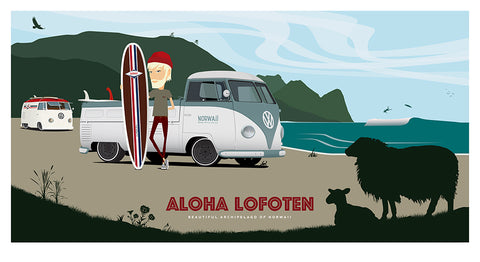 Aloha Lofoten Print