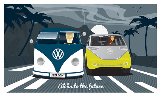 Aloha to the future Print