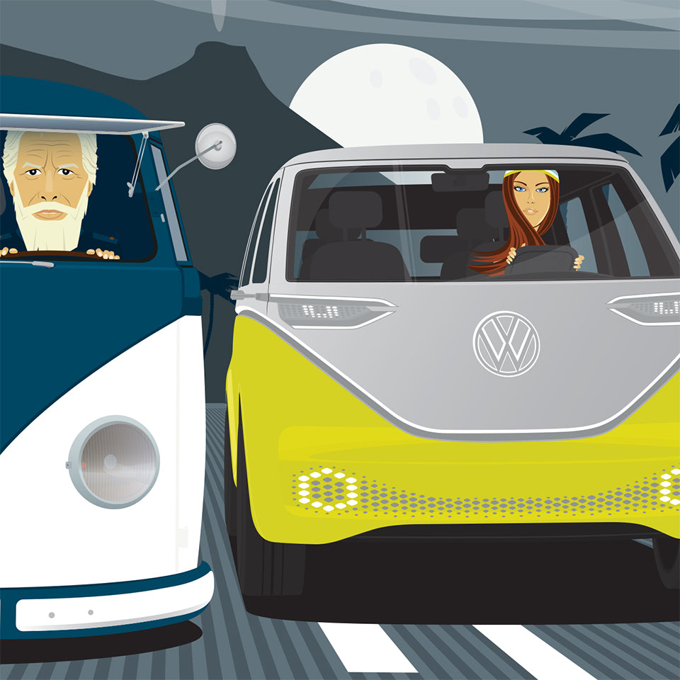 Aloha to the future Print
