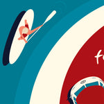 Aloha above Print