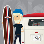 Aloha Barndoor Print