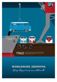 Worldwide Shipping Print