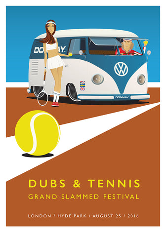 Dubs & Tennis Print