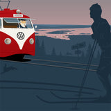 Oslo Frognerseteren Print