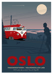 Oslo Frognerseteren Print