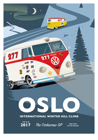 Oslo Corkscrew Print