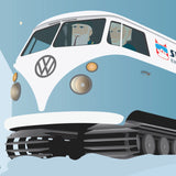 Snowcat Print