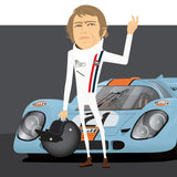 Steve McQueen Print