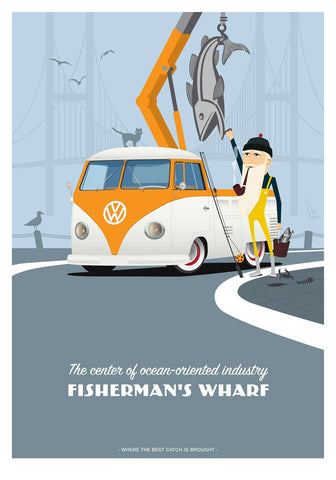 Fisherman's Wharf Print