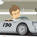 James Dean Landscape Print